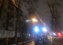 Из-за пожара в двух жилых домах в Химках эвакуировали 100 человек
