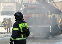 В Пензенской области произошел крупный пожар в мебельном цехе
