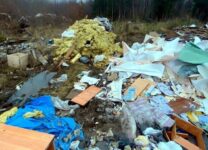 Мурино завалили горами мусорных отходов