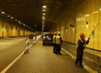 С 14 февраля по 17 февраля будет ограничено движение в тоннеле дамбы в Санкт – Петербурге