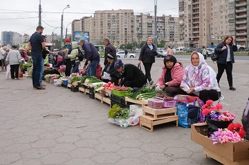 В Санкт – Петербурге в прошлом году было оштрафовано 321 человек за нелегальную торговлю